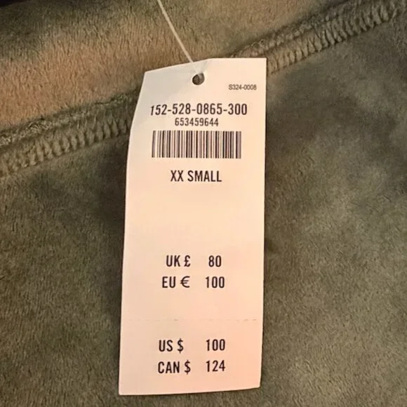 NWT Abercrombie Green Shirt Jacket - Picture 3 of 4